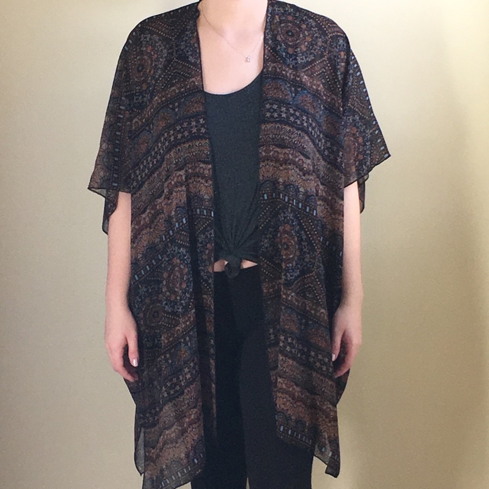 Print kimono
